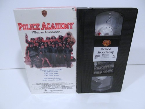 Police academy vhs - vhs, comedy