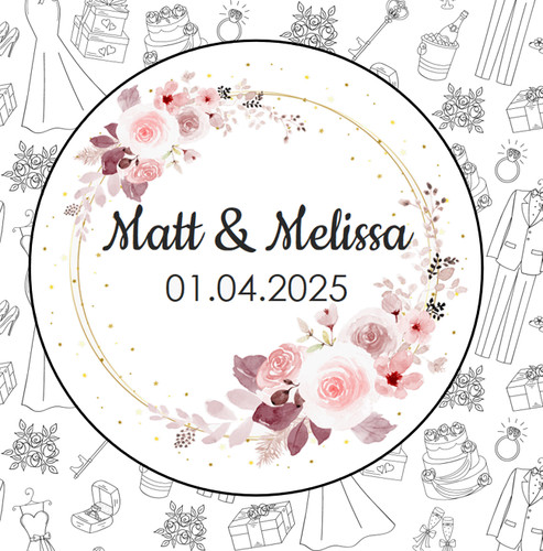 Personalised wedding - 70,