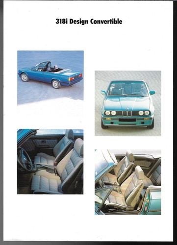 Bmw 318i convertible - convertible, design