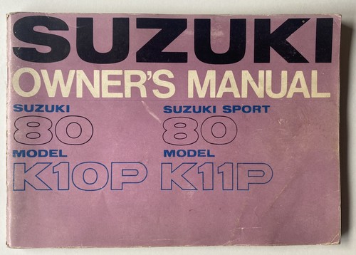 Suzuki sport k10p k11p k10 - suzuki,