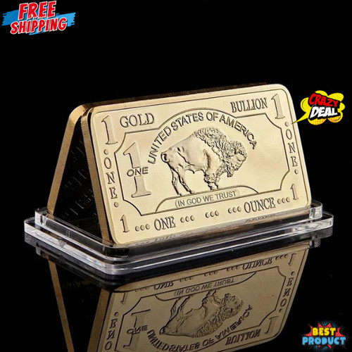 Gold buffalo bullion - 1,