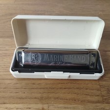Boxed Hohner Key of C Marine Band Harmonica
