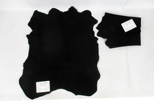 2x Goat Suede Leather Hides