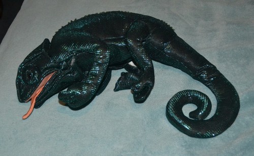 Pre loved folkmanis chameleon - pre-loved,
