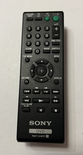 Genuine sony rmt d198p - sony, dvd