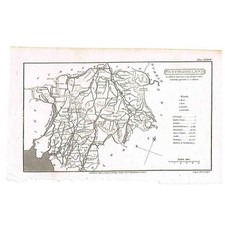 Antique Map 1808 - Westmorland by Cooper. Published by R Phillips