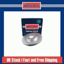 2x Brake Discs Vented For Jaguar XJ 8 3.2 Borg & Beck Front C2C41249 JLM20150