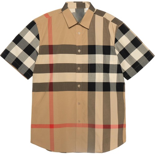 Burberry check stretch poplin - burberry,