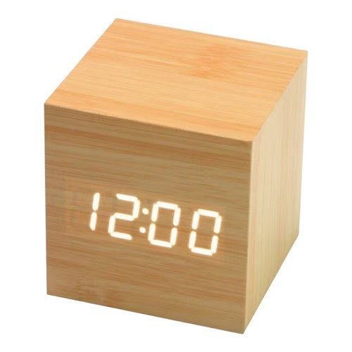 Digital alarm clock mini cube - alarm,