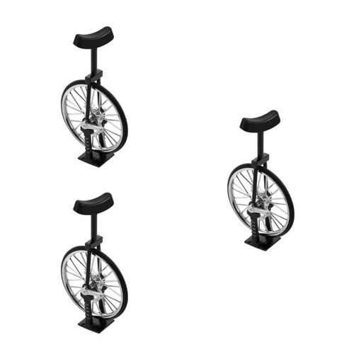3pcs mini unicycle model - unicycle,