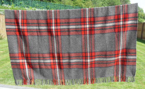 Vintage wool blanket - wool,