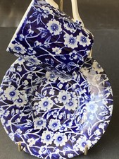 Demitasse Set 1958 Vintage Burleigh Calico 