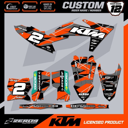 Ktm motocross graphics custom - ktm,