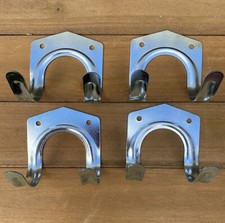8 Garden Tool Hanger Hooks. Garage Shed Home. For tools or bags.