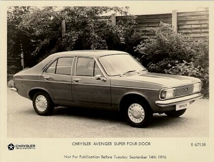 Chrysler avenger super - avenger,
