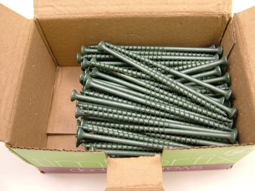 Green decking fencing