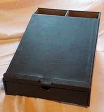 Modern faux leather covered - modern,