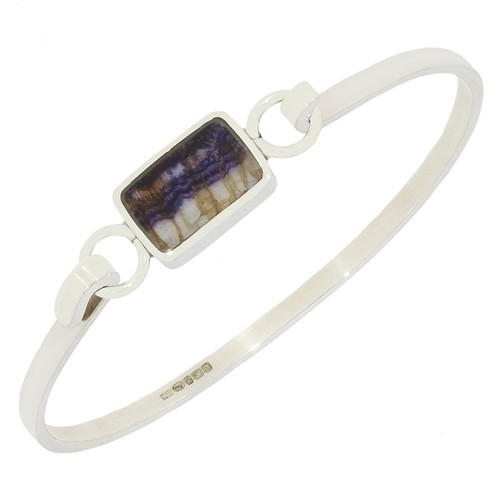 Derbyshire blue john sterling - blue,