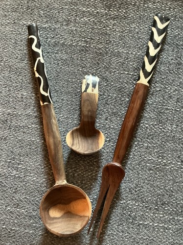 Vintage hand carved african - hand,