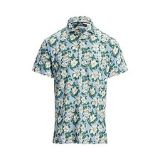 Polo Ralph Lauren Men’s RLX Blue Floral Tailored Fit Polo Shirt Size Extra Large