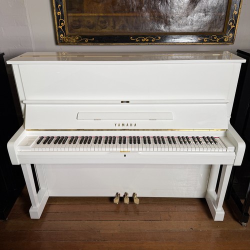 Yamaha upright piano white - yamaha,