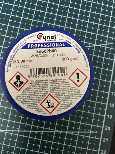 Pcs cynel solder wire - 1,