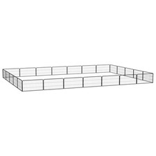 Dog playpen panels black - playpen,