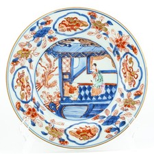 Chinese porcelain plate imari - plate,