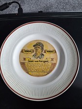 VINTAGE MINERS STRIKE-PLATE LEST WE FORGET  PLATES