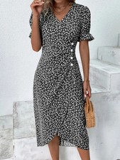Womens Floral Boho Short