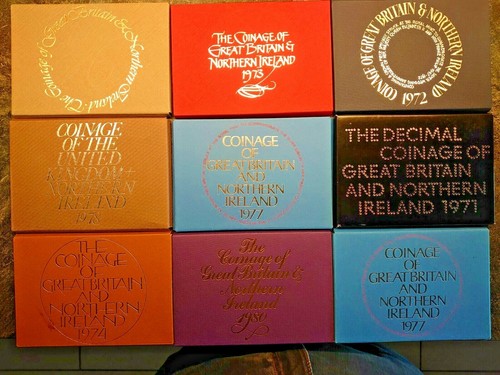 Royal mint coin proof set - mint,