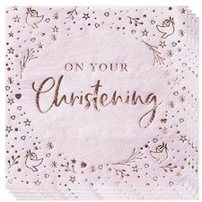qty 16 3ply CHRISTENING PARTY