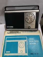 VINTAGE RADIO  NISSOZAKI Round