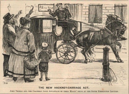 The new hackney - new, hackney-carriage