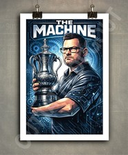 The Machine Wade Darts Poster