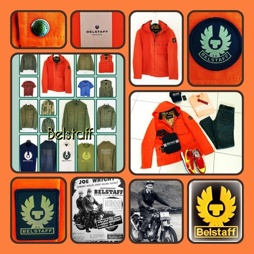 Belstaff wing jacket orange - wing,