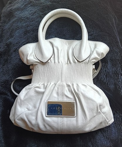 Genuine coccinelle white - white, hand
