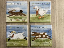 Rare Pristine Set of 4 Vintage