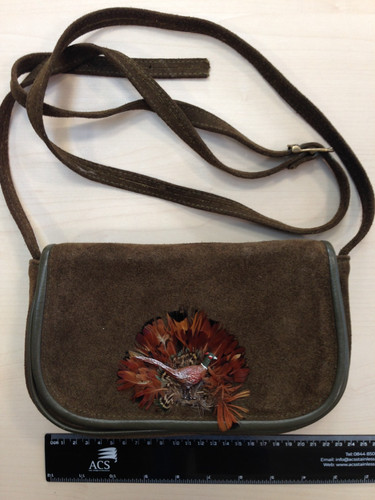 Women bag suede peacock - women's,