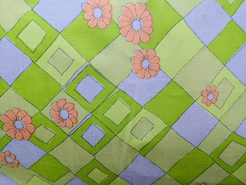 Brightly coloured satin - brightly,