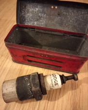 Vintage Lodge sparking plug in
