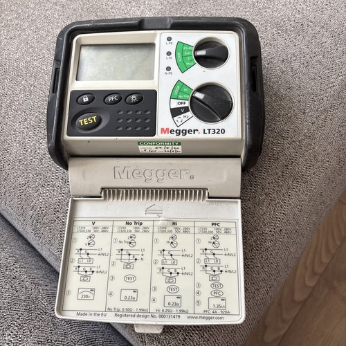 Megger lt320 loop tester - megger,