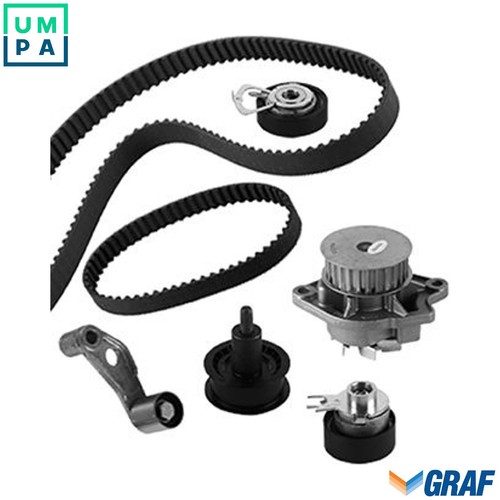 Water pump timing belt kit - water, &