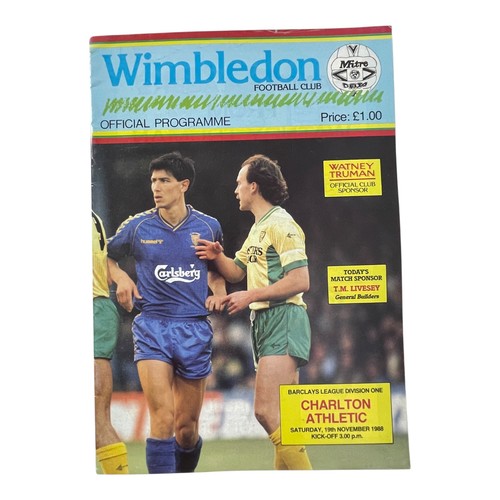 Wimbledon charlton - v,