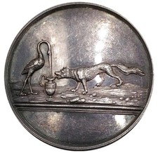 (1830's) Fox & Crane