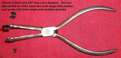 Valve keeper installer one - keeper,