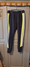 Hi vis and black horseriding jodhpurs size 32