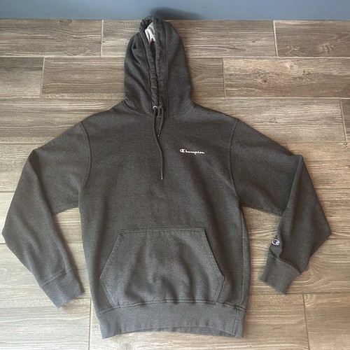 Champion hoodie charcoal - hoodie, gray