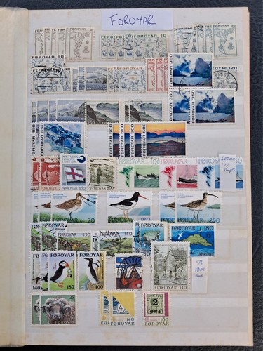 Stamps foroyar faroe - of, (faroe