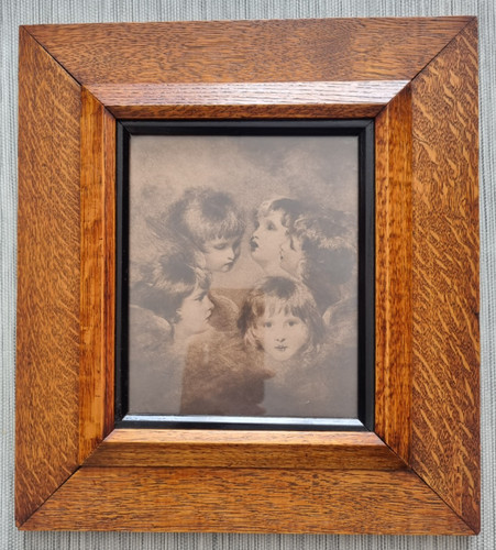 Antique heads angel picture - antique, of